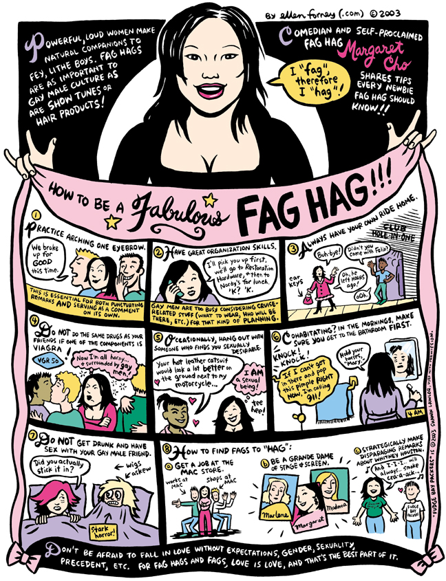 how to be a fabolous fag hag by Margaret Cho
