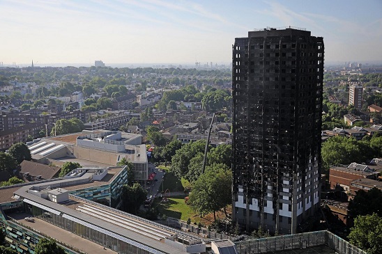 Grenfell after the fire